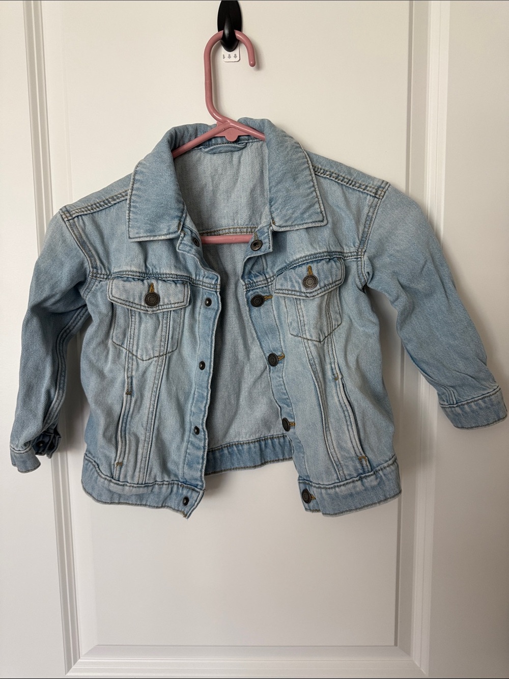 Kids Light Blue Denim Jacket - Timeless Jean Coat